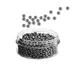 YUANHONGKEJI Paint Agitator Balls for Model Acrylic Paint Set, 120 Pcs Model Paint Mixer, Stainless Steel Paint Mixing Balls, 5.5mm/0.22inch