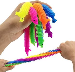 Zayin Stretchy Fidget Alpaca Noodles String Toy,Unique Sensory ADHD Sensory Toys Good for Kids and Adults with ADD,ADHD,OCD or Autism (BPA/Phthalate/Latex-Free) (Dinosaur)