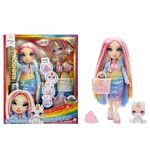 Rainbow High Fashion Doll with Slime & Pet - Amaya (Rainbow) - 28 cm Shimmer Doll with Sparkle Slime, Magical Pet and Fashion Accessories - Kids Toy - Great for Ages 4-12 Years