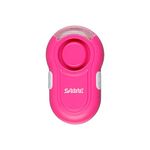 SABRE Personal Alarm with Clip-on & LED Light – Extremely Loud Lab Tested 120dB Alarm, Audible up to 600 Feet (185M) Away, Clips Easily to Running Gear – Stay Visible at Night with LED Light, Pink