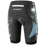 NICEWIN Men’s Cycling Shorts Motorcycle Bike Riding Tights 3D Padded Quick-Dry Half Pants