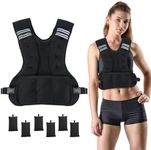 vailge Adjustable Weighted Vest for