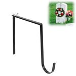 Headstone Wreath Hanger, Adjustable Gravestone Flower Holder Fit for 6-11 Inch Tombstones Stable Stainless Steel Cemetery Wreath Stand for Christmas Memorial Day Easter