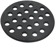 Dracarys Round cast Iron Grate, BBQ high Heat Charcoal Plate fit for Medium Big Green Egg fire Grate-kamado Joe Grill Charcoal Replacement Parts fire Cooking Grate Green Egg Accessories-6.5inch MFGC