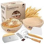 Banneton Bread Proofing Basket Set 