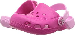 Crocs Electro Clogs, Candy Pink/Carnation, 2 M US Little Kid