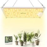 LED Grow Light, 1000W Full Spectrum Plant Lights for Indoor Plants with Thermometer Humidity Monitor, Sunlike Growing Lamps 3x3ft Coverage Grow Light for Hydroponic Seedling Veg and Greenhouse Flower