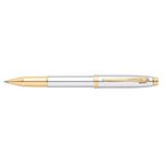 Sheaffer Gift 100 9340 Rollerball Pen Bright Chrome with Gold Tone Trim | Luxury Pen Gift Set