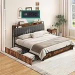 YITAHOME Queen Size Bed Frame, Upho