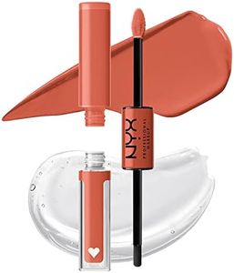 NYX PROFESSIONAL MAKEUP, Shine Loud, High shine lip color, 16HR wear, Vegan Formula - GOAL CRUSHER (Mid-Tone Beige)