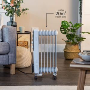 Russell Hobbs 1500W Oil-Filled Radiator Heater – Portable Electric