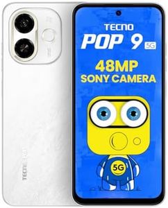 TECNO POP 9 5G Aurora Cloud, 4GB+64GB| Segment's 1st 48MP Sony AI Camera| Segment's 1st 5G with NFC | D6300 5G Processor |4+ Year Lag Free Fluency |5000 mAh Battery |Dual Speaker |Without Charger