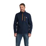 Spyder Mens Bandit 1/2 Zip Jacket, True Navy, L EU