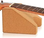 Actomall Cork Guitar Neck Rest, Guitar Neck Cradle Support Pillow, Guitar Accessories for Repair, Maintenance, Cleaning, String Instrument Luthier Tool, 100% Natural Cork Die-Cast Cut