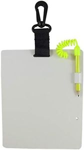 Scuba Choice Scuba Diving Writing Dive Slate with Pencil, Large