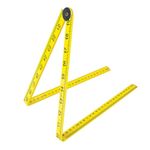 Silverline Folding Rule 1000mm (733241), Yellow