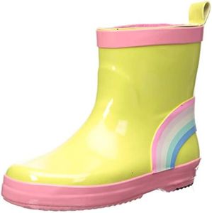 carter's Girl's Carin Rubber Rainboot Rain Boot, Yellow, 7 M US Toddler