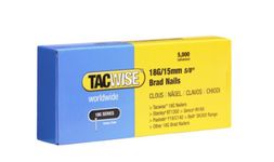 Tacwise 0394 Galvanised Brad Nails Type 18G / 15 mm, Pack of 5,000