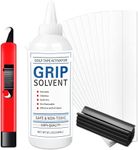 AMRTA Golf Grip Repair Kits for Regripping Golf Clubs 5oz Solvent Tape Activator Golf Grip Trainer, Come with Hook Knife 15 Golf Grip Tape Strips Rubber Vise Clamp (Regrip Solvent Kit)