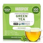 HANDPICK, Organic Green Tea Bags - 