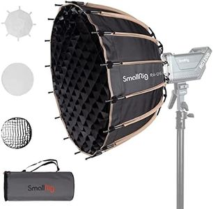 SMALLRIG Parabolic Softbox, 55cm Quick Release Parabolic Softbox, Compatible with SmallRig RC 120D/RC 120B/RC 220D/RC220B and Other Bowens Mount Light (55cm) - 3585