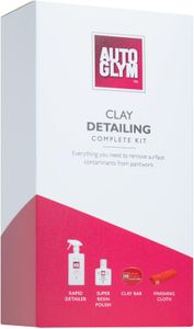 Autoglym Clay Detailing Kit – Rapid Detailer, Resin Polish, Clay Bar, Cloth