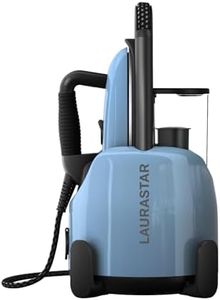 Laurastar Lift Plus Blue Sky, 3-in-1 Portable Steam Station, Irons, Steams and Purifies Clothing, Hygienic Steam, Removable Water Tank, Vertical Steaming, Cable Rewind, 3D Active Soleplate