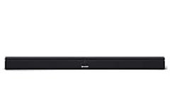 SHARP HT-SB110 2.0 Soundbar, 90W Slim Wireless Bluetooth Soundbar for TV and Device Streaming with HDMI ARC /CEC, Digital Optical-In, Aux and Remote Control, Wall Mount or Table Top Sound Bar - Black