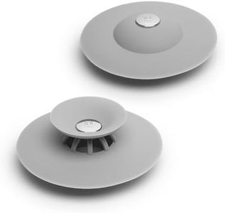 Umbra 023464-918 Flex Drain Stop/Hair Catcher Grey, Gray