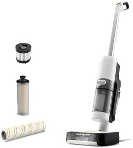 Kärcher Dampfsauger SCV 4 Steam Vac, 3-in-1 Lösung (Dampfreinigung, Saugen & Kombi), eliminiert 99,999% Viren* & Bakterien**, Aufheizzeit: 30 s, Entkalkungskartusche, Selbstreinigungsfunktion