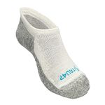 TRU47 Grounding & Earthing Products | Grounding Socks | Socks Made With 99.99% Pure Silver Thread, No Show, Small