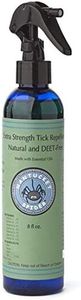 Nantucket Spider Extra Strength Tick Repellent Spray - 8 fl oz | Deet Free, Natural Tick Repellent for People | Made in The USA with 100% Organic Essential Oils