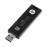 HP x911w USB SSD 3.2 Flash Drive 256GB, 410MB/s Read Speed, 300MB/s Write Speed, Push and Pull design