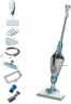 BLACK+DECKER Vadrouille à vapeur 2-en-1 avec gant de nettoyage à main SteaMitt et 11 accessoires, BHSM166DSM-QS