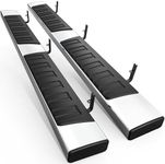 AUTOSAVER88 Running Boards Compatible with 2015-2025 Chevy Colorado/GMC Canyon Crew Cab, 6 inches Side Step Nerf Bars, Silver