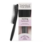 Tangle Teezer | The Ultimate Styler Hairbrush | Maintains & Blends Wigs, Weaves, Extensions & Clip-Ins | Finishing Brush for Adding Volume, Texture, Shine & Brushing Out Curls | Jet Black