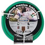 Dramm 5/8-Inch X 50-Feet Colorstorm Premium Rubber Hose-Green