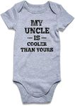 Vieille Funny Baby Bodysuit My Uncl