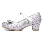 Lilley Sparkle Roxana Kids Heeled Shoe - Size 3 UK - Multicolour