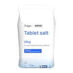 Harvey 25kg Tablet Salt for Water Softeners by Culligan Water | Original Pure Grade A/PDV Food Quality Salt | Premium and Effective Solution for Superior Softening Performance (1 x 25KG Bag)