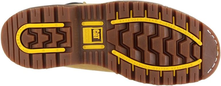 Cat Holton Men’s Ankle Boots, Honey Leather – Size 10 UK