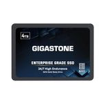 Gigastone Enterprise SSD 4TB SSD NAS Drive Cache 24/7 Durable High Endurance Business Server Data Center RAID Network Attached Storage Caching 2.5" SATA Internal Solid State Hard Drives