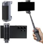 TELESIN° Universal Smartphone Camera Grip with Selfie Stick, Wireless Bluetooth Remote Control One-Handed Quick Zoom and Mode Switching Compatible with iPhone Samsung Android Phone Accessories