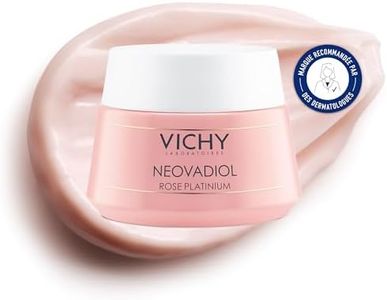 Vichy, Neovadiol, Crème Jour Rose Platinium Anti-Âge, Hydrate & Fortifie, Enrichie en Calcium et Extrait de Cire d'Abeille, Pour Peaux Matures, 50 ml