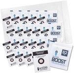 Integra Boost 2-Way Humidity Control Pack - Preserve Flavor & Control Humidity at 62% RH - Moisture Absorber for Herbs, Spices & More - 8 Gram (Pack of 20)