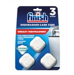 Finish In-Wash Dishwasher Cleaner Tablets, 53g, 3 Tablets, Up to 3 Months of Clean