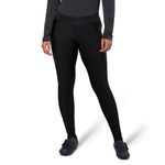 PEARL IZUMI Women's Quest Thermal Cycling Tights, Thigh Cargo Pockets, Ultra-Soft Thermal Fleece Fabric, Levitate Chamois, Black, XXL