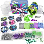 Original Stationery Galaxy Space Goo, Glow in The Dark DIY Space Putty, 29 Piece Therapy Putty with Glow in The Dark Goo Kit, Kids Stress Relief Putty