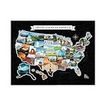 See Many Places Scratch Off Map of 
