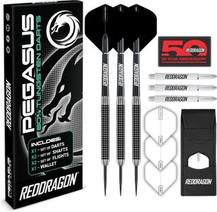 Red Dragon Pegasus 80% Tungsten Darts, 23g – Precision Steel Tip